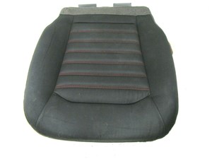 2013-2016 FORD FUSION OEM SE RIGHT FRONT PASSENGER SEAT LOWER CUSHION BLACK RED