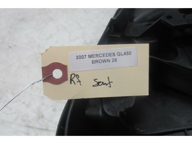 2007-2012 MERCEDES GL450 X164 OEM RIGHT FRONT PASSENGER SEAT COVER TRIM 