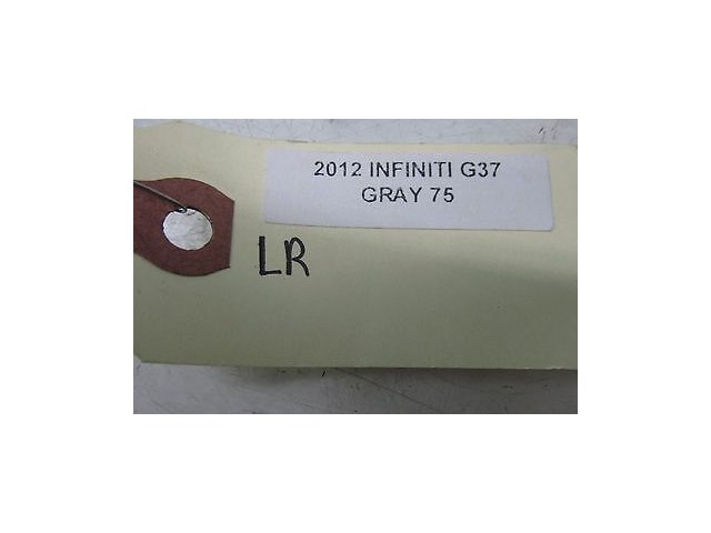 2009-2013 INFINITI G37 OEM LEFT REAR LOWER SEAT TRIM FINISH COVER 