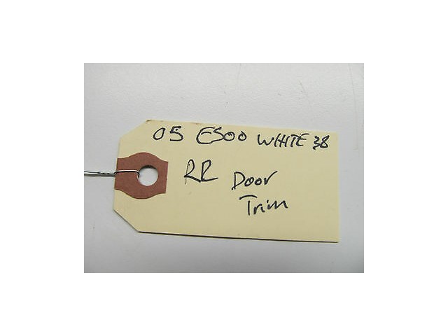 2003-2005 MERCEDES E500 W211 OEM RIGHT REAR BACK DOOR TRIM MOULDING 