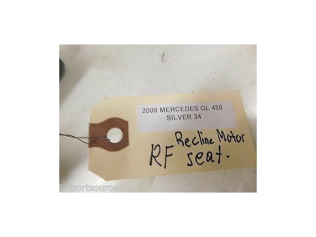 2007-2012 MERCEDES GL450 X164 OEM RIGHT FRONT PASSENGER SEAT RECLINE MOTOR