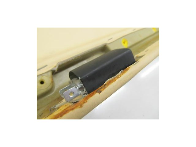 1998-2004 BENTLEY ARNAGE OEM LEFT REAR LOWER DOOR BOTTOM PANEL TRIM W/ LIGHT