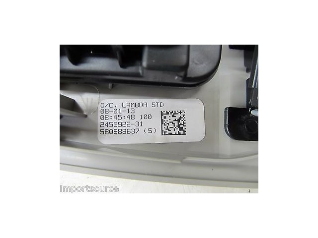 2013-2015 GMC ACADIA OEM FRONT DOME READING LIGHT 245592231