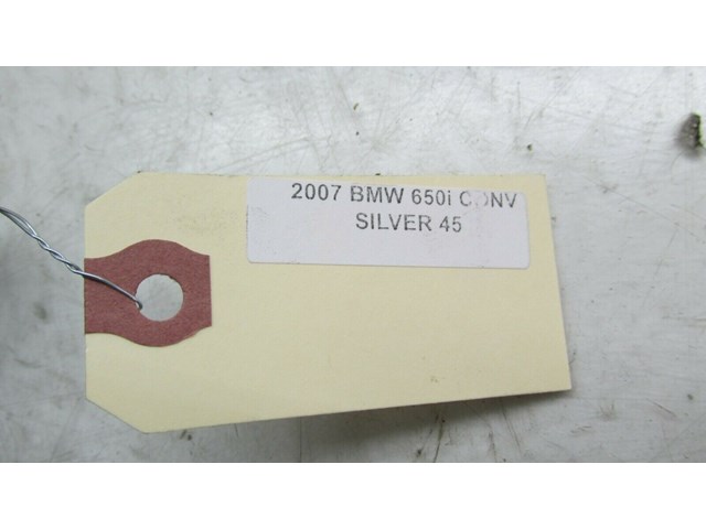 2006-2010 BMW 650i E64 E63 OEM AIR INTAKE DUCT TUBE ELBOW 7521019