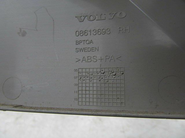 2006-2013 VOLVO C70 T5 OEM RIGHT FRONT PASSENGER SEAT CONTROL TRIM COVER PANEL