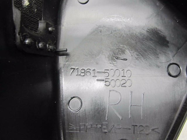 2001-2006 LEXUS LS430 OEM RIGHT FRONT PASSENGER SEAT INNER TRIM 7186150010 