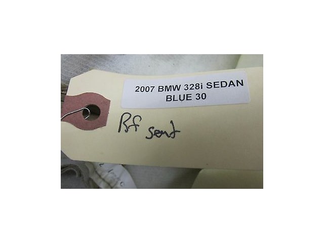 2007-2010 BMW 328i E90 OEM RIGHT FRONT PASSENGER SEAT UPPER BACK CUSHION 