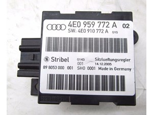 2004-2008 AUDI A8L W12 OEM RIGHT FRONT PASSENGER SEAT VENT CONTROL MODULE 