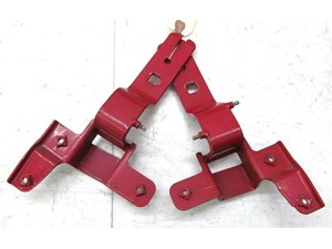 1985-1991 BMW 325i CABRIO E30 OEM REAR CONVERTIBLE TOP SUPPORT HINGES PAIR SET 