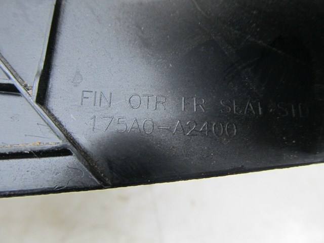 2009-2013 INFINITI G37 CONVERTIBLE OEM RIGHT FRONT PASSENGER SEAT LOWER TRIM 