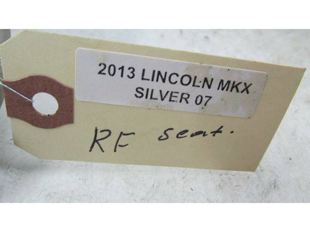 2011-2015 LINCOLN MKX OEM RIGHT FRONT PASSENGER SEAT REAR POCKET TRIM COVER     