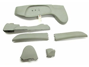 2007-2008 INFINITI G35S SEDAN OEM RIGHT FRONT PASSENGER SEAT TRIM SET OF 6 GREY