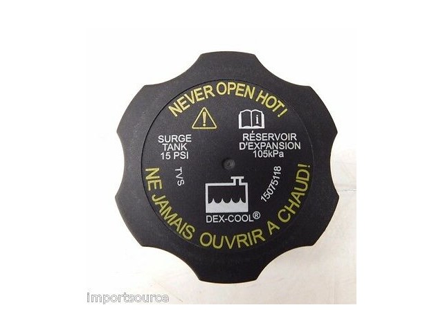 2013-2015 GMC ACADIA OEM RADIATOR COOLANT RESERVOIR CAP 