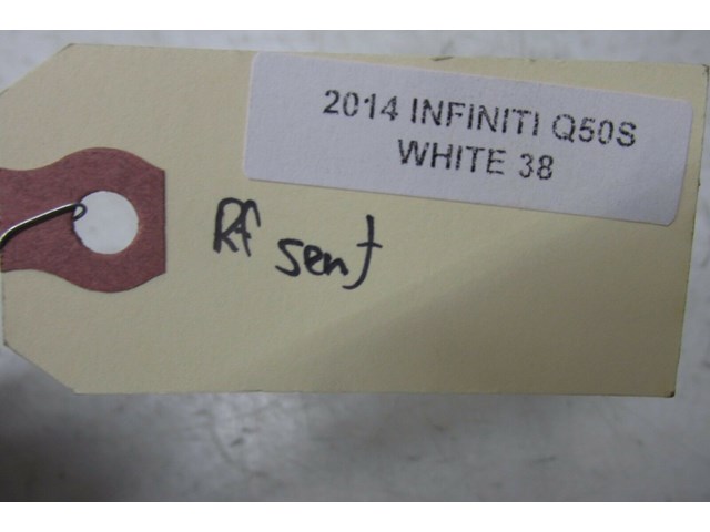 2014-2016 INFINITI Q50 OEM RIGHT FRONT PASSENGER SEAT TRIM COVER