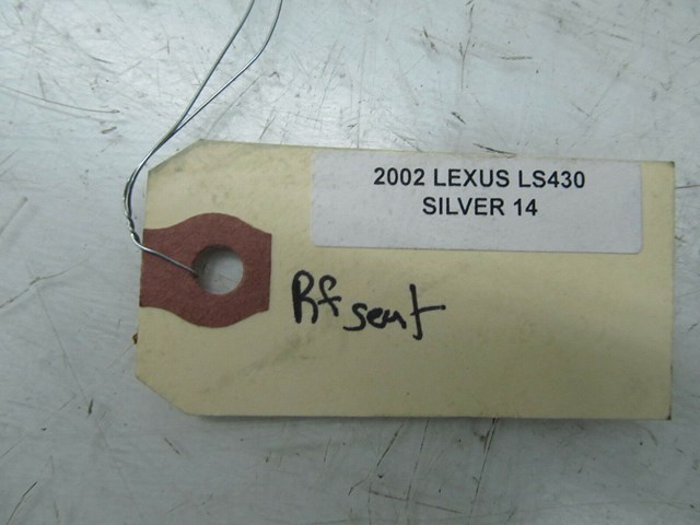 O2001-2006 LEXUS LS430 OEM RIGHT FRONT PASSENGER SEAT TRIM COVER 