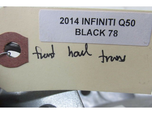 2014-2016 INFINITI Q50 OEM FRONT TRANSMISSION BELL HOUSING 