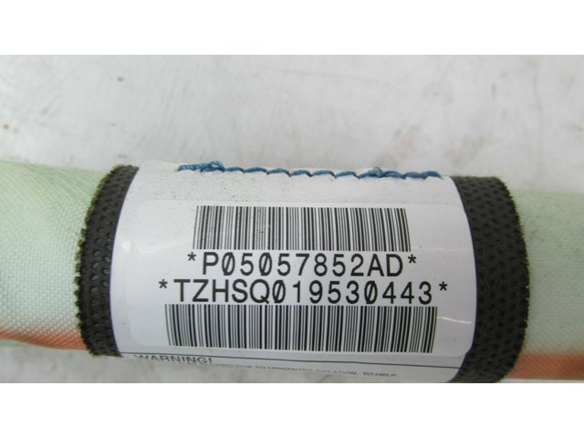 2013-2016 DODGE DART OEM RIGHT PASSENGER SIDE CURTAIN AIRBAG     