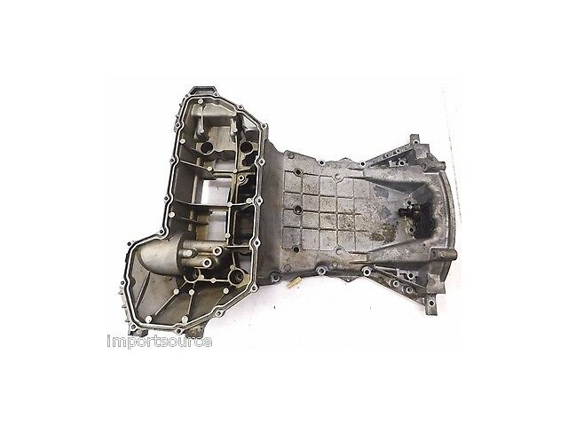 2009-2011 JAGUAR XF OEM ENGINE UPPER OIL PAN ASSEMBLY 2W93-6C674-DB