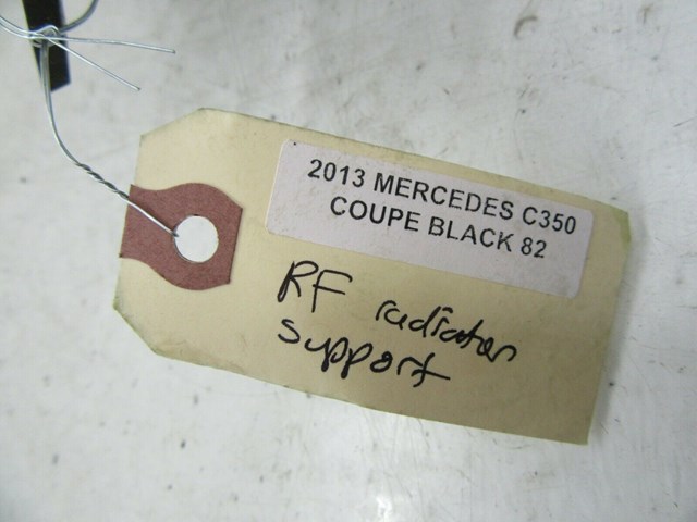 2012-2015 MERCEDES C350 COUPE OEM RIGHT SIDE RADIATOR SUPPORT BRACKET 
