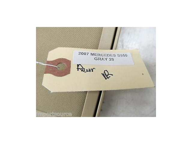 2007-2009 MERCEDES S550 W221 OEM LEFT REAR PASSENGER VANITY MIRROR 2218101817