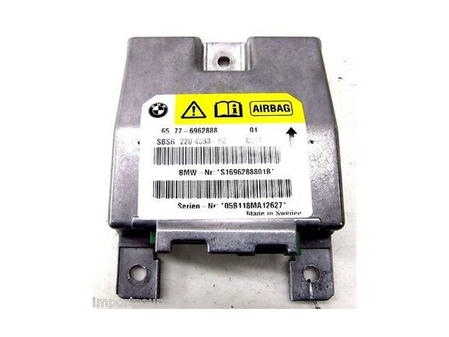 2003-2005 BMW Z4 E85 OEM RIGHT REAR QUARTER PANEL AIRBAG MODULE *BLOWN*