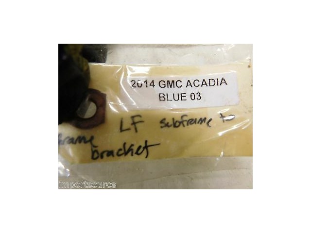 2013-2015 GMC ACADIA OEM LEFT FRONT SUBFRAME REINFORCEMENT FRAME BRACKET MOUNT