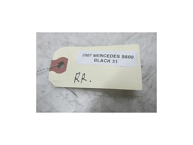 2007-2009 MERCEDES S600 W221 OEM RIGHT REAR PASSENGER SIDE QUARTER AIRBAG  