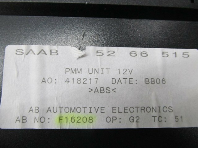 2005-2009 SAAB 9-5 OEM MEMORY CONTROL MODULE 5266515