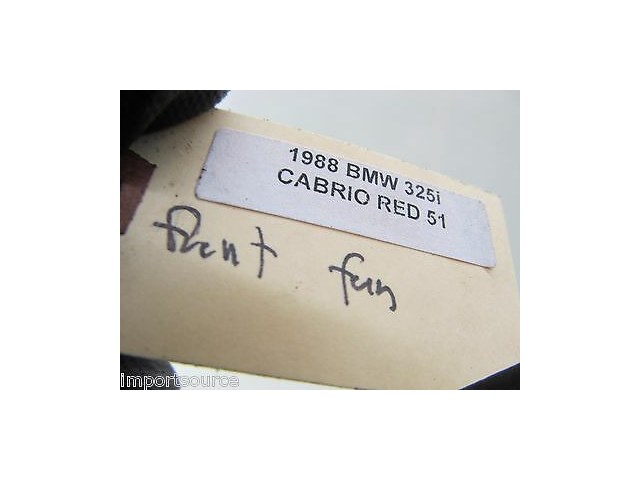 1985-1992 BMW 325i E30 OEM FRONT ENGINE COOLING FAN 