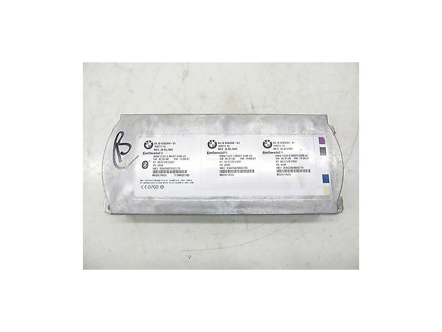 2008-2010 BMW 535i E60 OEM RMFD TELEMATICS MOTOROLA BLUETOOTH CONTROL MODULE