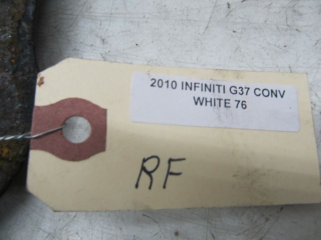 2009-2013 INFINITI G37 CONVERTIBLE OEM RIGHT FRONT SUSPENSION SUBFRAME BRACKET 