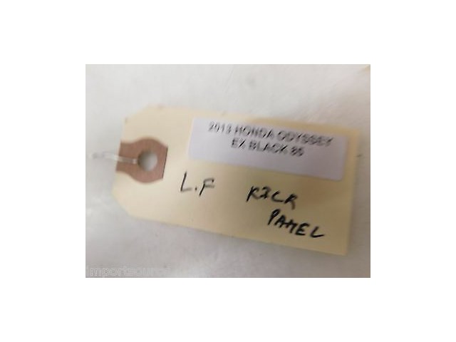 2011-2013 HONDA ODYSSEY OEM LEFT FRONT DRIVER SIDE KICK PANEL COWL TRIM