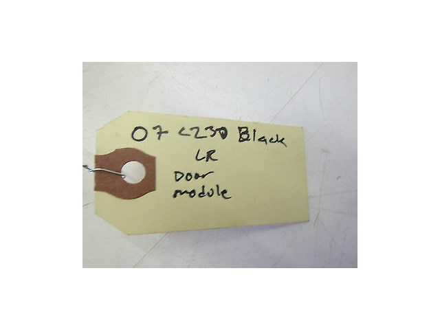 2005-2007 MERCEDES BENZ C230 W203 OEM LEFT REAR COMPUTER DOOR MODULE