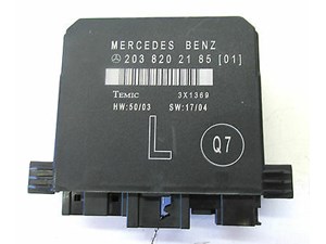 2005-2007 MERCEDES BENZ C230 W203 OEM LEFT REAR COMPUTER DOOR MODULE