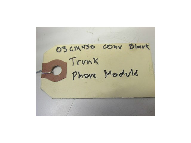 2000-2003 MERCEDES BENZ CLK 430 320 CONVERTIBLE OEM MOTOROLA PHONE MODULE UNIT