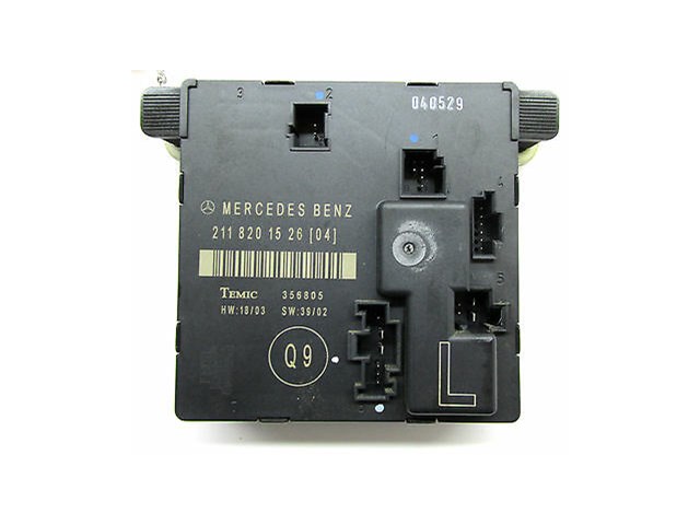 2003-2005 MERCEDES E500 W211 OEM LEFT REAR DOOR MODULE CONTROL DOOR UNIT