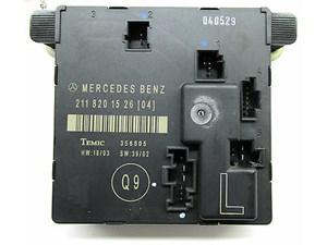 2003-2005 MERCEDES E500 W211 OEM LEFT REAR DOOR MODULE CONTROL DOOR UNIT