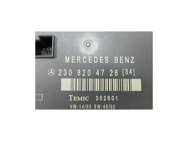 2004-2006 MERCEDES BENZ SL600 R230 OEM LEFT DRIVER SIDE FRONT DOOR MODULE