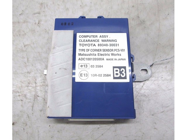  2007-2011 LEXUS GS350 OEM CLEARANCE WARNING COMPUTER MODULE 89540-30B20