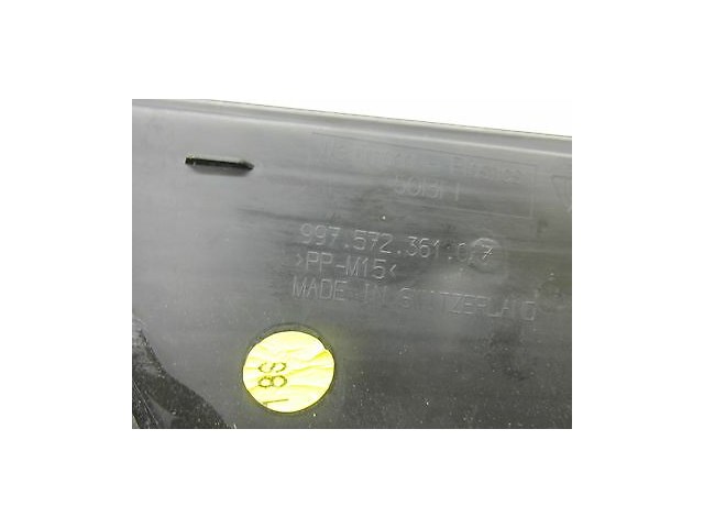 2005-2008 PORSCHE 911 TURBO 997 OEM LEFT FRONT WINDSHIELD COWL VENT COVER TRIM