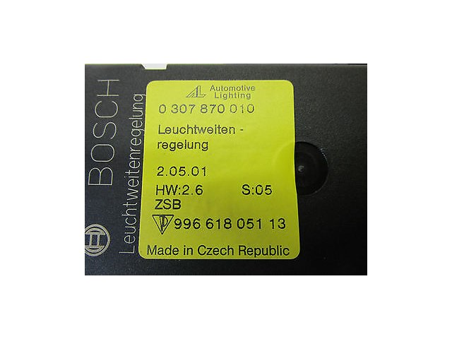 2000-2004 PORSCHE BOXSTER 986 OEM RIGHT FRONT XENON MODULE RELAY COMPUTER