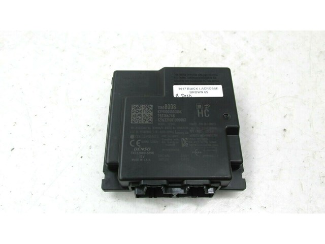 2017-2019 BUICK LACROSSE OEM KEY LESS ENTRY CONTROL MODULE 13508008    