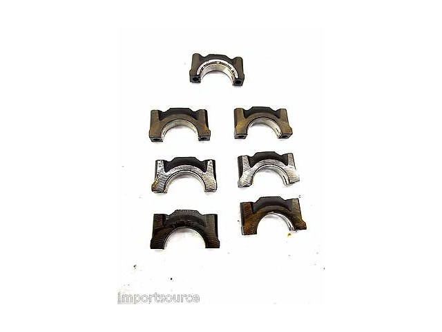 2003-2005 BMW Z4 E85 OEM CRASK SHAFT BEARING CAPS COMPLETE SET OF 7
