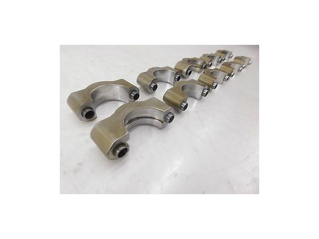 2004-2008 MASERATI QUATTROPORTE M139 OEM RIGHT FRONT CAMSHAFT BEARING CAPS (10)