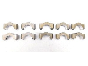 2004-2008 MASERATI QUATTROPORTE M139 OEM RIGHT FRONT CAMSHAFT BEARING CAPS (10)