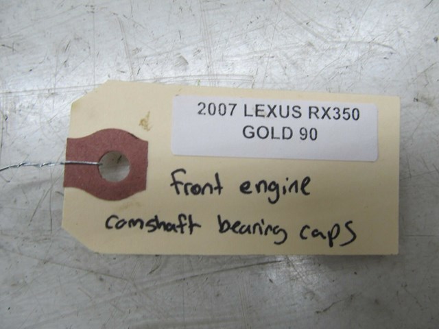  2004-2007 LEXUS RX350 OEM FRONT ENGINE CAMSHAFT BEARING CAPS 