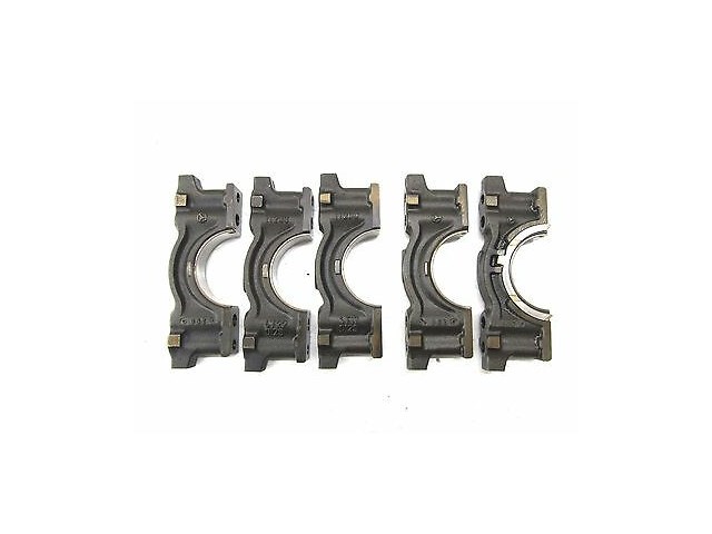 2003-2006 MERCEDES BENZ SL500R R230 OEM CRANKSHAFT BEARING CAPS SET OF 5