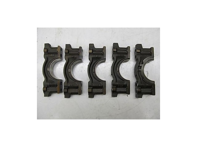2003-2006 MERCEDES BENZ SL500R R230 OEM CRANKSHAFT BEARING CAPS SET OF 5