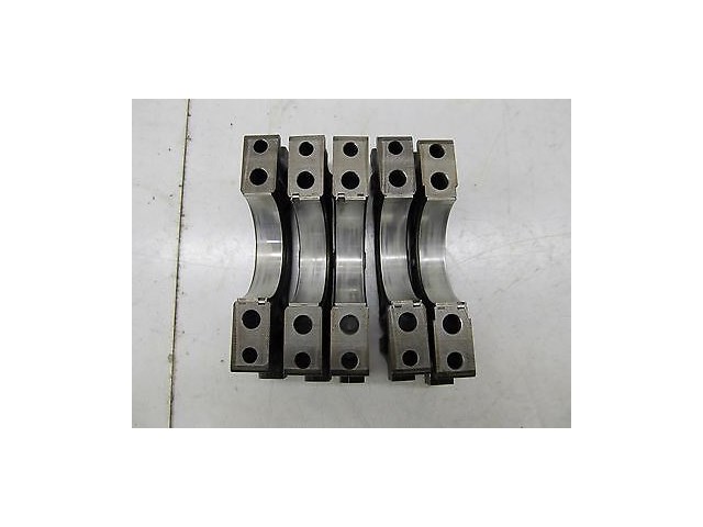 2003-2006 MERCEDES BENZ SL500R R230 OEM CRANKSHAFT BEARING CAPS SET OF 5