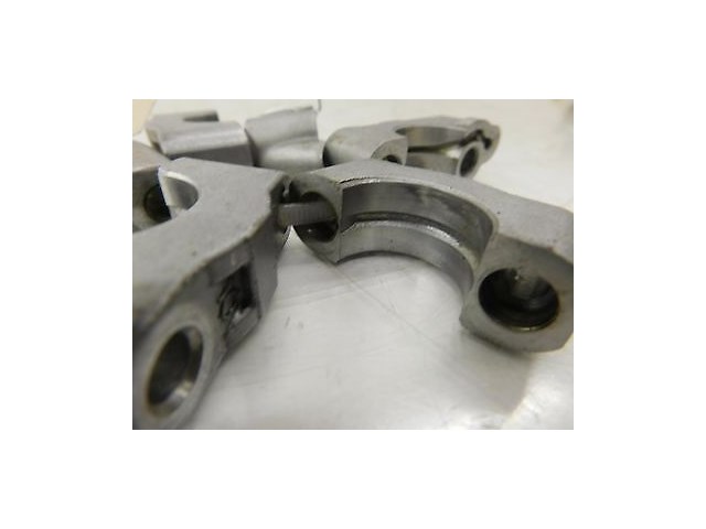 2006-2008 NISSAN 350Z COUPE OEM ENGINE LEFT SIDE CAMSHAFT BEARING CAPS SET OF 6